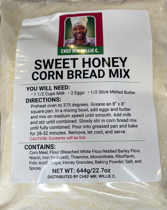 Sweet Honey Corn Bread Mix