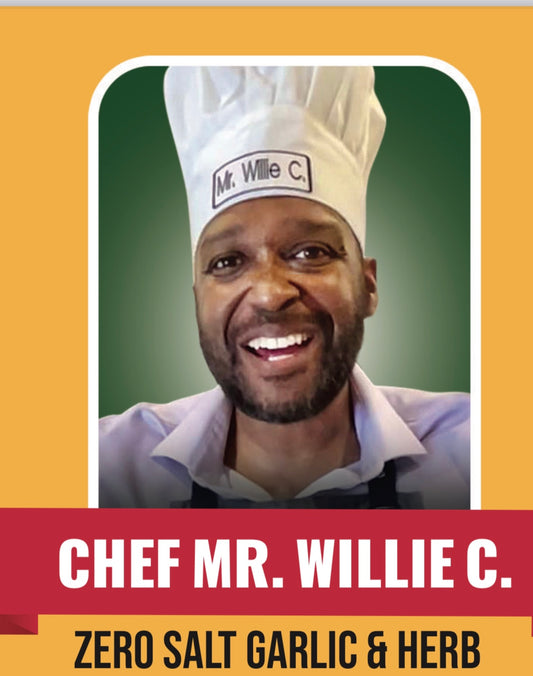 Chef Mr. Willie C’s Zero Salt Garlic & Herb